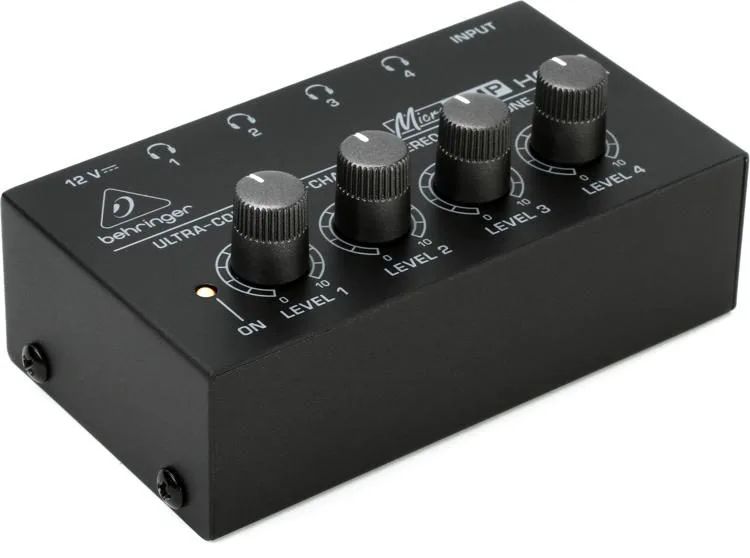 Behringer MicroAMP HA400 4-Channel Headphone Amplifier