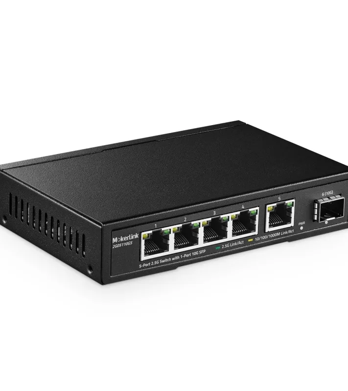 MokerLink 5-Port 2.5GbE Switch