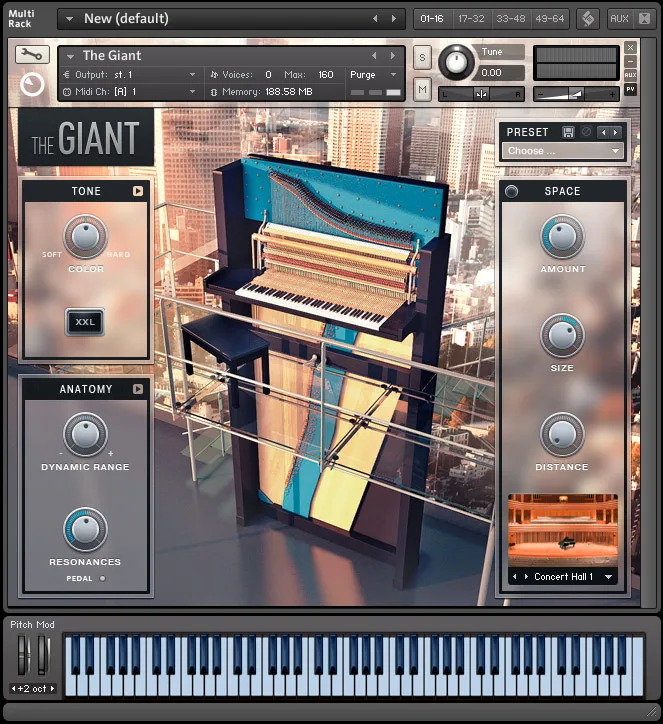 Native Instruments The Giant (Kontakt piano)