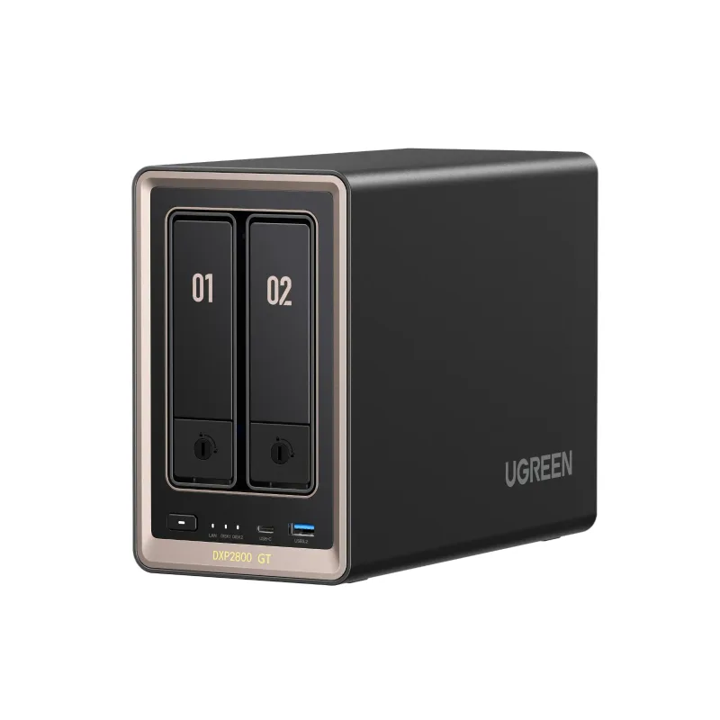 UGREEN NASync DXP2800 GT (2-bay NAS, 2026)
