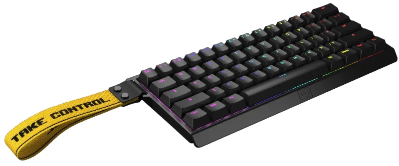 Wooting 60HE+ (60% hall-effect analog)